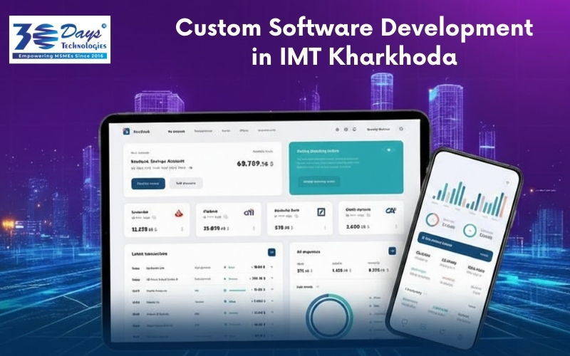 Custom Software Development in IMT Kharkhoda for tailored business software solutions and digital transformation
