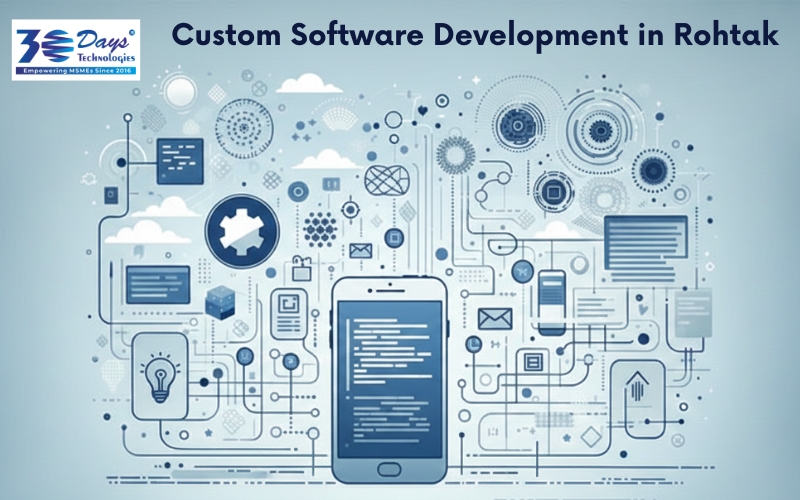 Custom Software Development in Rohtak for tailored business software solutions and digital transformation